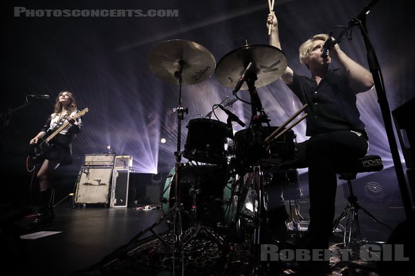 BLOOD RED SHOES - 2024-09-13 - PARIS - Gaite Lyrique - Laura-Mary Carter - Steven Ansell